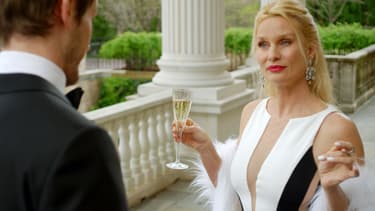 Nicollette Sheridan dans la série "Dynastie"