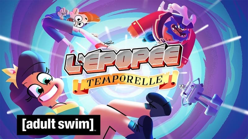 "L'Epopée temporelle", la série animée de Cyprien