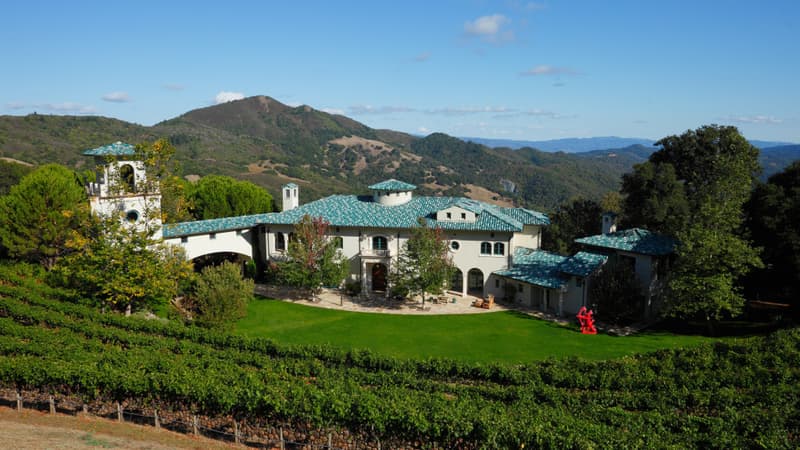 La "villa Sorriso", à vendre plus de 20 millions d'euros