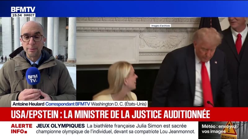 Affaire Epstein: à quoi s'attendre de l'audition de la ministre de la justice aux Etats-Unis ?