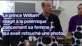 Photo retouchée de Kate: le prince William réagit à la polémique