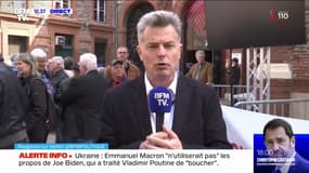 Marine Le Pen chahutée en Guadeloupe: pour Fabien Roussel, "en élection présidentielle, tout le monde doit pouvoir présenter ses idées"