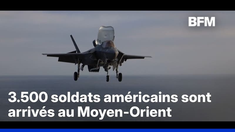 L'armée américaine annonce l'arrivée de 3.500 soldats au Moyen-Orient
