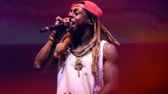 Lil Wayne sur scène en novembre 2016