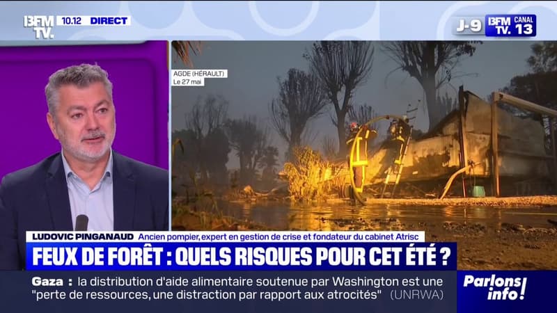 Incendie d'un camping au Cap d'Agde: 