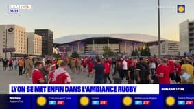 Lyon se met enfin dans l'ambiance de la coupe du monde de rugby
