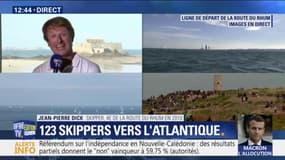 Route du rhum: "Lorsque vous êtes la tête en bas, avec des odeurs d'essence et des vagues de 8 mètres" tout le monde peut avoir le mal de mer