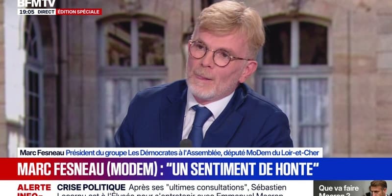 "Non ce n'est pas un tabou de rediscuter" de la réforme des retraites, assure Marc Fesneau (MoDem)
