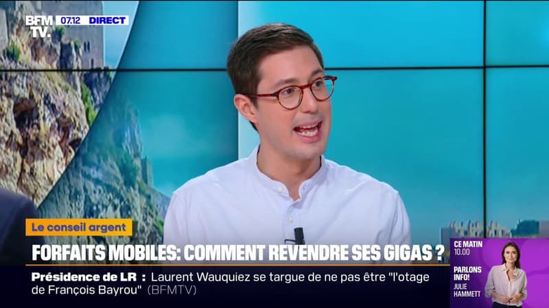 Forfaits mobiles: comment revendre ses gigas pour se faire de l'argent?