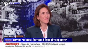 Européennes: "Je suis légitime à être tête de liste" affirme Valérie Hayer