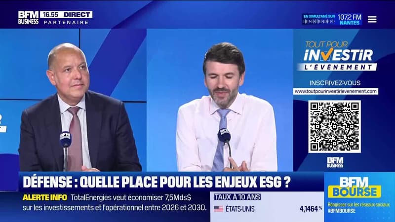 Tout pour investir L'Événement : Défense, quelle place pour les enjeux ESG ? - 29/09