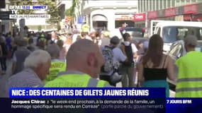 Plusieurs centaines de gilets jaunes réunis à Nice