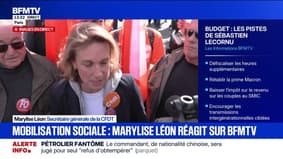 Mobilisation sociale: "J'attends de voir la copie" de Sébastien Lecornu, assure Marylise Léon (CFDT)