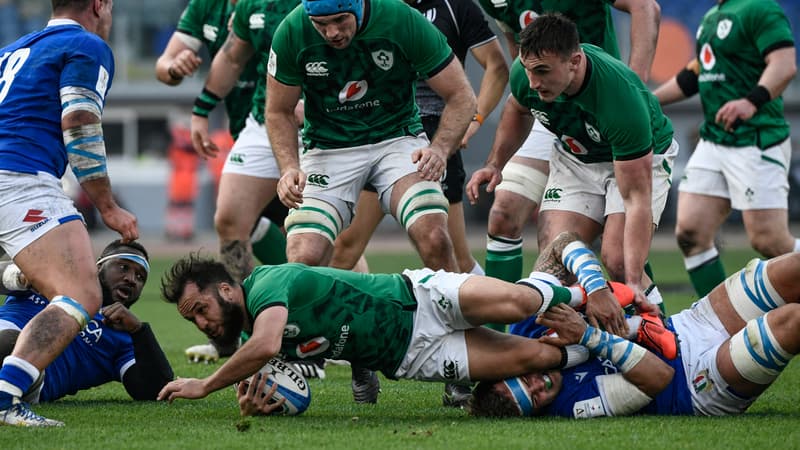 VI Nations: l'Irlande signe sa première victoire du Tournoi face à l'Italie