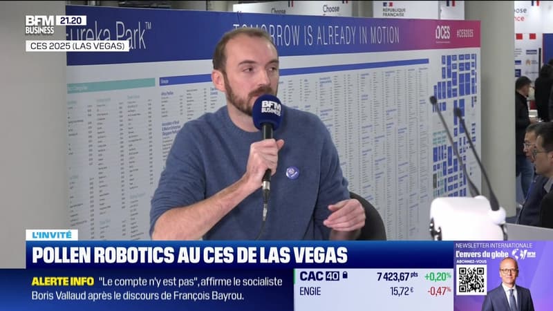 Matthieu Lapeyre (Pollen Robotics) : Pollen Robotics au CES de Las Vegas - 14/01