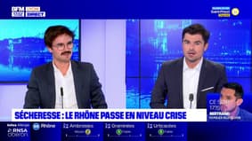 Sécheresse : le Rhône passe en niveau "crise"