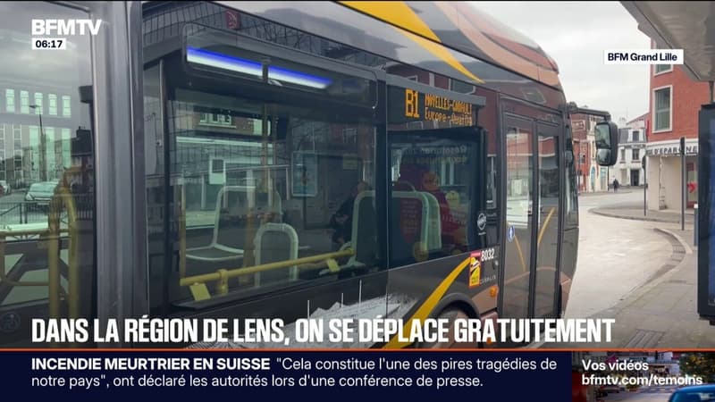 Lens: le réseau de bus devient gratuit pour les habitants des trois...