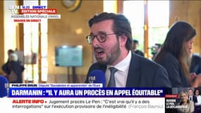 Procès RN: "Ceux qui prétendent défendre la souveraineté populaire, défendent en réalité leurs petits intérêts", estime Philippe Brun (PS)