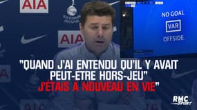 Pochettino : "J'étais à nouveau en vie quand j'ai entendu qu'il y avait peut-être hors-jeu"