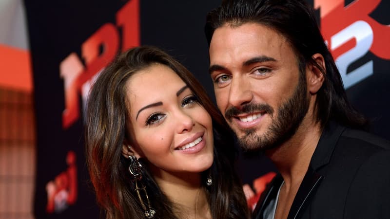 Nabilla Benattia et Thomas Vergara, en 2013.
