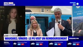 Auvergne-Rhône-Alpes: la gauche demande à Laurent Wauquiez le remboursement des dîners