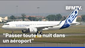 Airbus cloués au sol: la nuit de galère des voyageurs