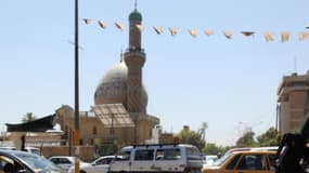 Un militaire irakien patrouille dans le centre de Bagdad (photo d'illustration) 