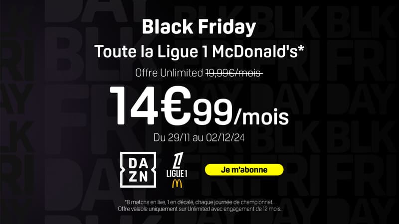 Black Friday DAZN : le nouveau prix de l’abonnement phare fait couler de l’encre ce vendredi noir