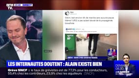 Les internautes doutent: Alain existe bien - 10/12