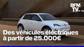 Les voitures électriques de moins en moins chères 