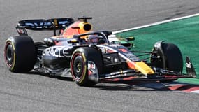 Max Verstappen lors du GP du Japon le 24/09/23