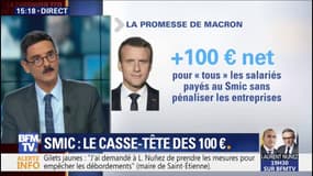 Smic : le casse-tête des 100 euros 