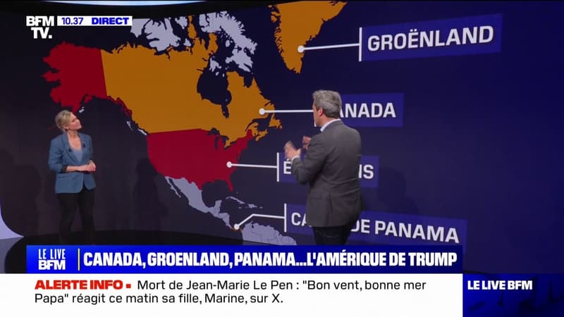 Canada, Groenland, Panama...Les visées expansionnistes de Donald Trump