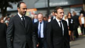 Edouard Philippe et Emmanuel Macron le 26 juillet 2017.