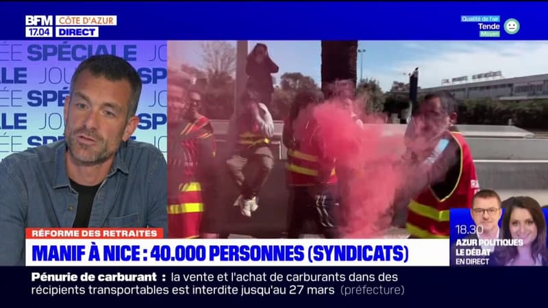 Manifestation à Nice: On a été très nombreux, rapporte un militant LFI
