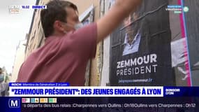 "Zemmour Président" : des jeunes engagés à Lyon