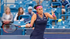 Caroline Garcia à Cincinnati (Etats-Unis), le 15 août 2023