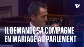 Un député australien demande sa compagne en mariage lors de son premier discours au Parlement