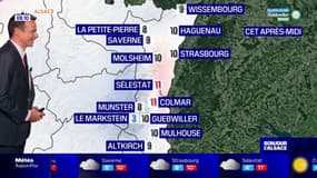 Météo Alsace: un mardi nuageux avec des températures qui baissent, 10°C à Strasbourg