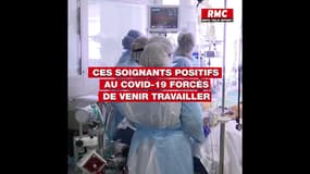 Ces soignants positifs au Covid-19 forcés de venir travailler