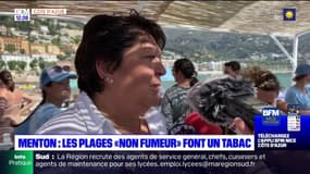 Menton: la Ville inaugure une deuxième plage sans tabac