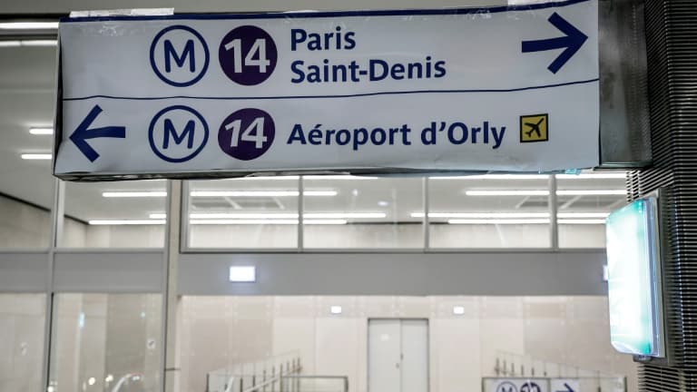 La ligne 14, automatique, sera une artère vitale des transports pour traverser Paris du nord au sud pendant les Jeux olympiques (image d'illustration).