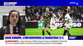 Ligue Europa: l'OM s'impose face au Shakhtar Donetsk et file en huitièmes de finale sous les encouragements des supporters