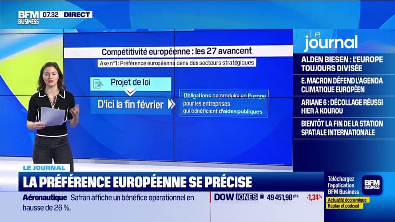 La préférence européenne se précise