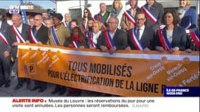 Seine-et-Marne: mobilisation pour l'électrification de la ligne P