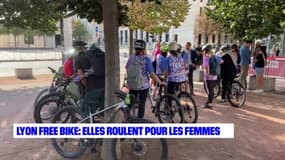 Lyon Free Bike: six femmes ont roulé pour une association