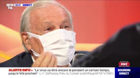Sur RMC, le président du Conseil scientifique n'exclut pas un reconfinement local