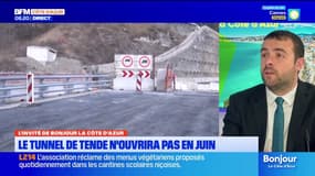 Tunnel de Tende: il n'ouvrira pas en juin, déception du maire de Breil-sur-Roya