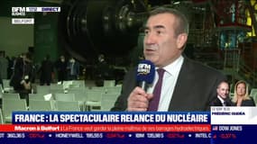 Relance du nucléaire : "Le chef de l'Etat a rappelé que combat le plus important c'est décarboner notre économie"