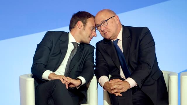 Emmanuel Macron et Michel Sapin ont rencontré leurs homologues allemands à Berlin.